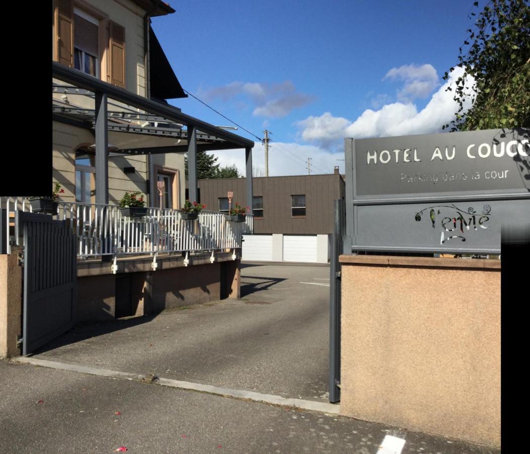 Hotel Restaurant Au Coucou Pulversheim Exterior foto